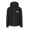 Ea7 Giacca Bomber Oro Label Nero Uomo