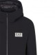 Ea7 Giacca Bomber Oro Label Nero Uomo