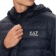 Ea7 Giacca Piuma Blue Argento Uomo