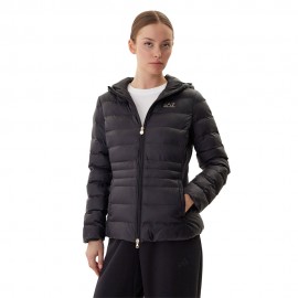 Ea7 Giacca Tape Mid Nero Donna