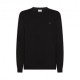 Sun 68 Maglia Maniche Lunghe Girocollo Logo Nero Uomo