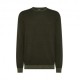 Sun 68 Maglia Maniche Lunghe Girocollo Verde Uomo