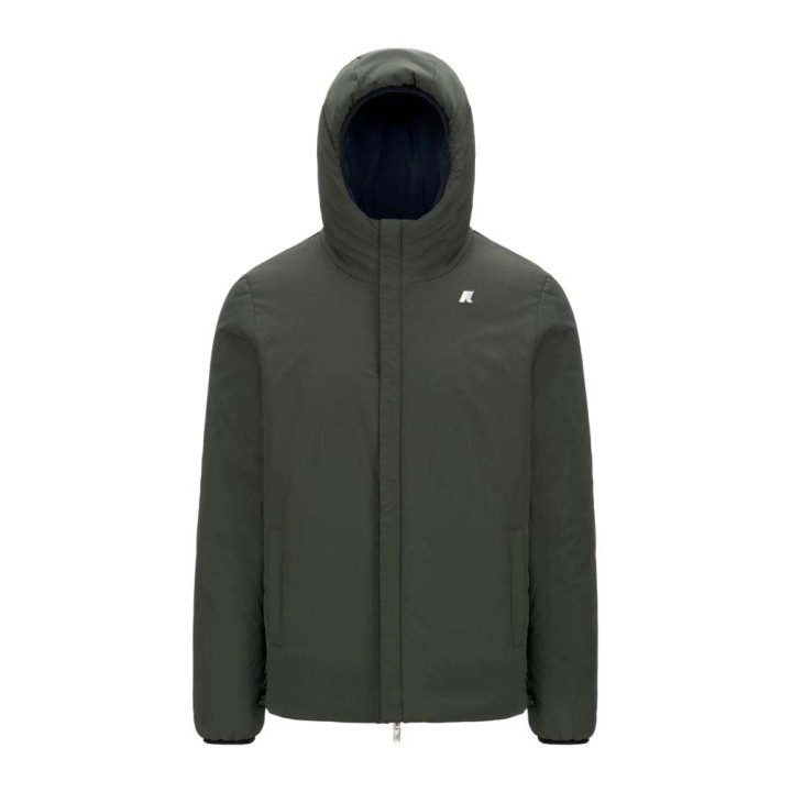 K-Way Giacca Jack Stretch Warm Blu Verde Uomo