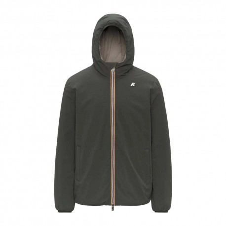 K-Way Giacca Jack Stretch Warm Verde Beige Uomo