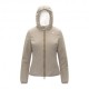 K-Way Giacca Lily Stretch Warm Double Revers Beige Bianco Donna