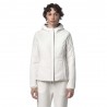 K-Way Giacca Lily Stretch Warm Double Revers Beige Bianco Donna
