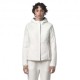 K-Way Giacca Lily Stretch Warm Double Revers Beige Bianco Donna