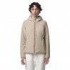 K-Way Giacca Lily Stretch Warm Double Revers Beige Bianco Donna