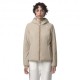 K-Way Giacca Lily Stretch Warm Double Revers Beige Bianco Donna