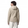 K-Way Giacca Lily Stretch Warm Double Revers Beige Bianco Donna