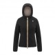 K-Way Giacca Lily Stretch Warm Double Revers Nero Beige Donna