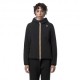K-Way Giacca Lily Stretch Warm Double Revers Nero Beige Donna