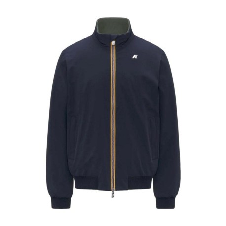 K-Way Giacca Arsene Revers Blu Verde Uomo