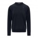 K-Way Maglia Maniche Lunghe Girocollo Sebastian Blu Uomo