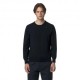 K-Way Maglia Maniche Lunghe Girocollo Sebastian Blu Uomo