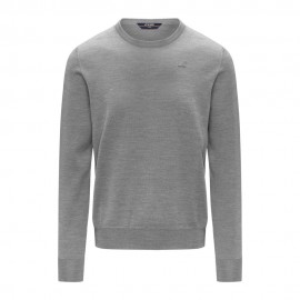 K-Way Maglia Maniche Lunghe Girocollo Sebastian Grigio Uomo