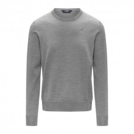 K-Way Maglia Maniche Lunghe Girocollo Sebastian Grigio Uomo