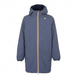 K-Way Parka Jacob St Warm Double Revers Blu Blu Uomo