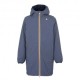 K-Way Parka Jacob St Warm Double Revers Blu Blu Uomo