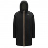 K-Way Parka Jacob St Warm Double Revers Nero Verde Uomo