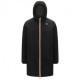 K-Way Parka Jacob St Warm Double Revers Nero Verde Uomo