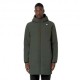 K-Way Parka Jacob St Warm Double Revers Nero Verde Uomo