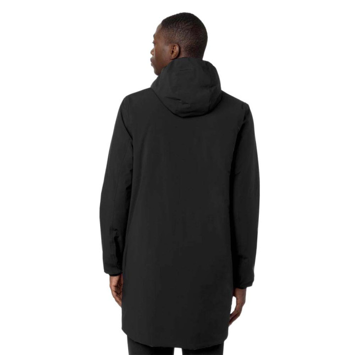 K-Way Parka Jacob St Warm Double Revers Nero Verde Uomo