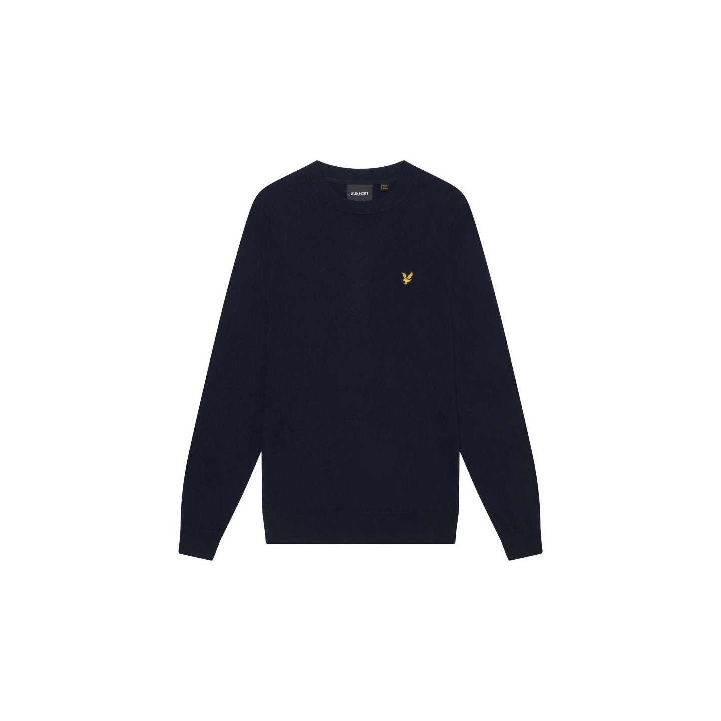 Lyle & Scott Maglia Maniche Lunghe Girocollo Blu Uomo S