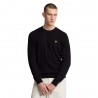 Lyle & Scott Maglia Maniche Lunghe Girocollo Nero Uomo