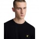 Lyle & Scott Maglia Maniche Lunghe Girocollo Nero Uomo