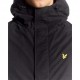 Lyle & Scott Parka Logo Nero Uomo
