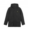 Lyle & Scott Parka Logo Nero Uomo