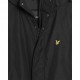 Lyle & Scott Parka Logo Nero Uomo