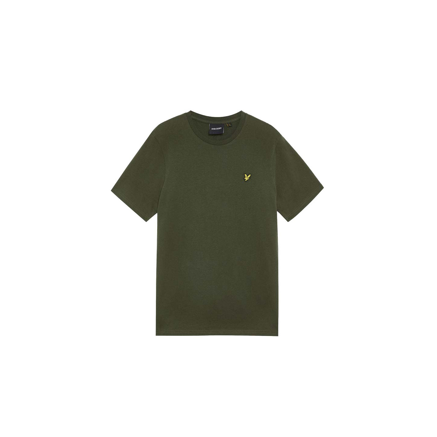Lyle & Scott T-Shirt Logo Mm Verde Uomo M