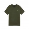 Lyle & Scott T-Shirt Logo Mm Verde Uomo