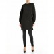 Replay Abito In Maglia Maniche Lunghe Girocollo Nero Donna