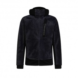 Rock Experience Felpa In Pile Blizzard Tech Hoodie Nero Uomo