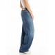 Replay Jeans Baggy Fit Narja Blu Scuro  Donna