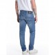 Replay Jeans Grover Elasticizzato Lung 32 Blu Chiaro Uomo