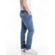 Replay Jeans Grover Elasticizzato Lung 32 Blu Chiaro Uomo