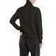 Replay Maglia Maniche Lunghe Collo Sciarpa Nero Donna