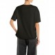 Replay T-Shirt Logo Nero Donna