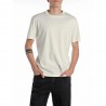 Replay T-Shirt Logo Piccolo Burro Uomo