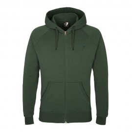 Get Fit Felpa Con Cerniera Con Cappuccio Verde Uomo