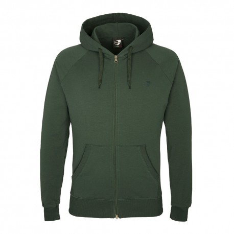 Get Fit Felpa Con Cerniera Con Cappuccio Verde Uomo