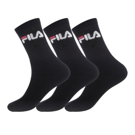 Fila Calza Street Unisex Tris Pack Nero Uomo