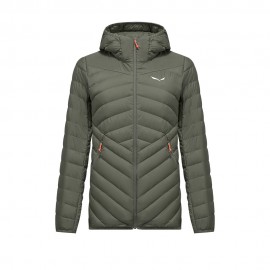 Salewa Giacca Trekking Piuma Brenta Rds Faded Verde Donna