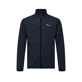 Salewa Felpa In Pile Puez Cammino Navy Blazer Uomo