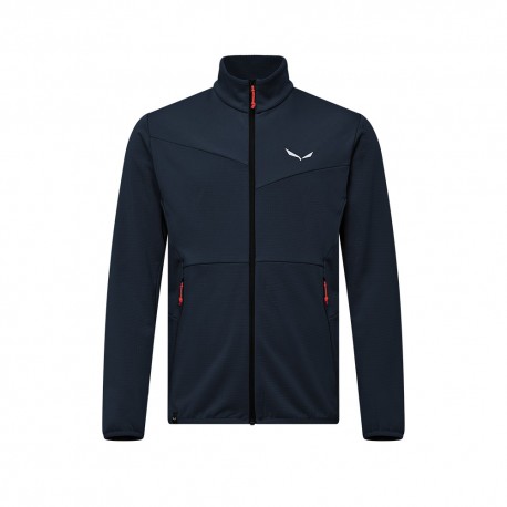Salewa Felpa In Pile Puez Cammino Navy Blazer Uomo