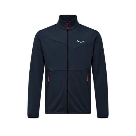 Salewa Felpa In Pile Puez Cammino Navy Blazer Uomo